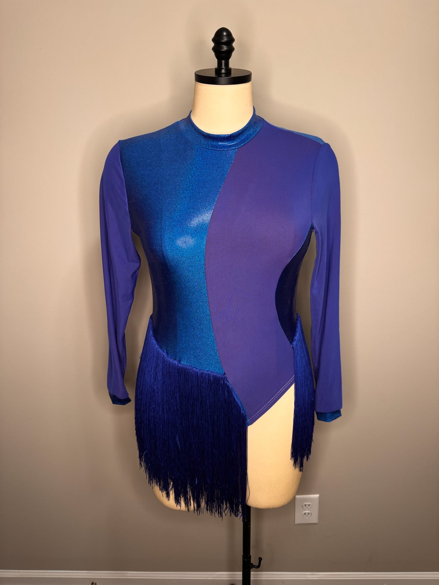 Cutout  Fringe Leotard