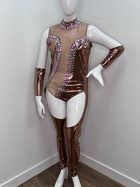 Custom Leotard with Chaps